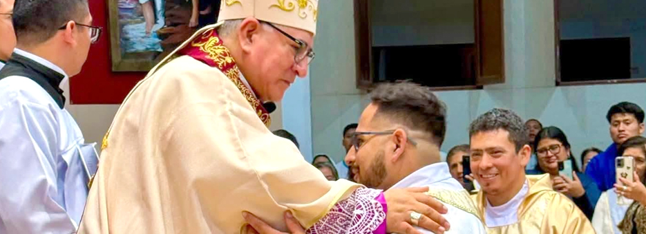 Parroquia Señor de los Milagros celebra Ordenación Diaconal