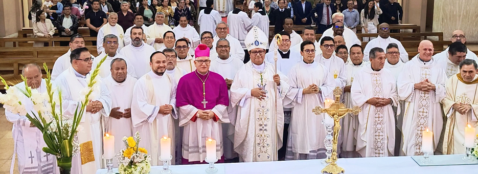 Diócesis del Callao celebra el primer aniversario episcopal de Mons. Miguel Ángel Contreras