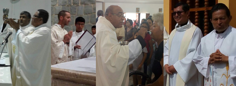 Sacerdotes chalacos asumen nuevas administraciones parroquiales