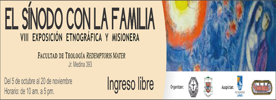 “El Sínodo con la Familia”: Nueva exposición que organiza la Facultad de Teología Redemptoris Mater
