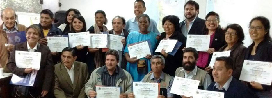 Entrega de Certificados Oficiales a los Brigadistas de Cáritas Callao
