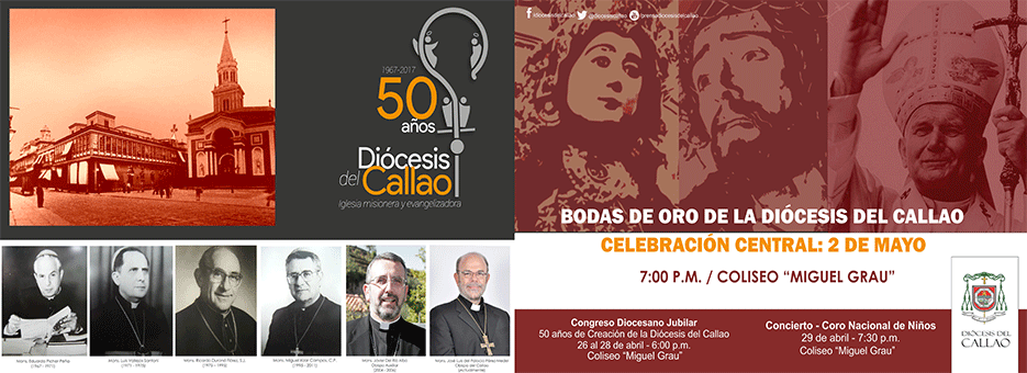 Actividades por las Bodas de Oro de la Diócesis del Callao