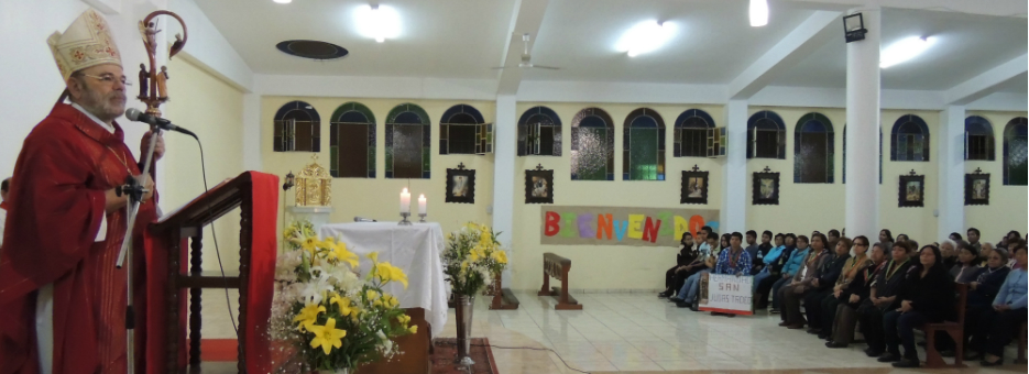 Obispo del Callao presidió Eucaristía en Capilla Santa Rosa