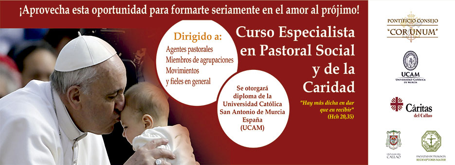 Cáritas del Callao promueve curso de especialización en Pastoral Social