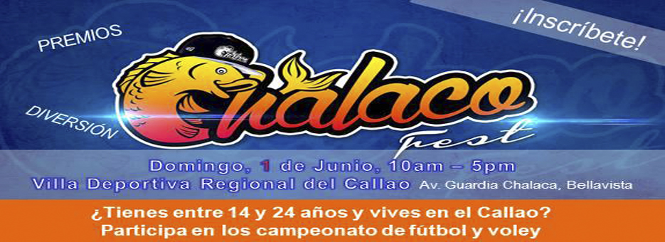 Primer Chalaco Fest en el Callao organizado por la Partnerschaft