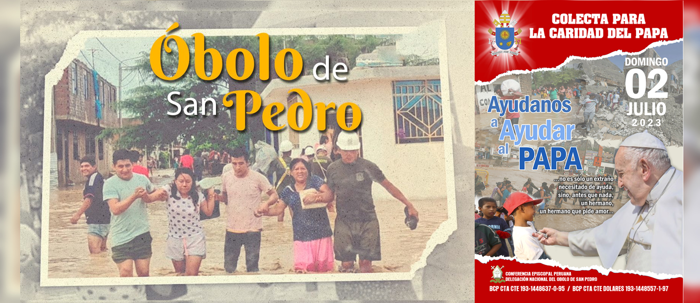 Colecta del Óbolo de San Pedro 2023 se realizará el 02 de julio
