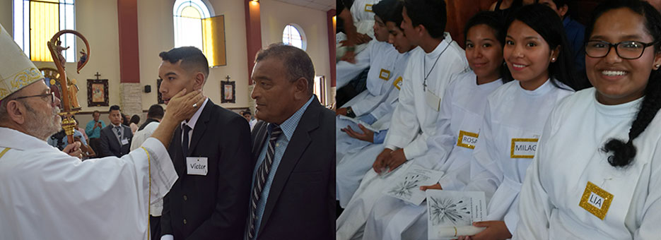 Obispo chalaco confirmó a más de 200 chalacos del Callao y Ventanilla 