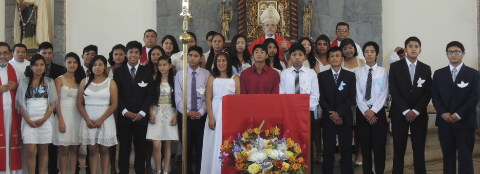 Obispo del Callao confirmó a más 200 jóvenes
