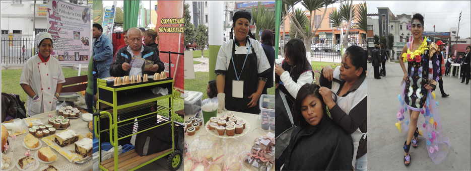 Estudiantes de los CETPROS del Callao exhiben sus trabajos en Expo Feria.
