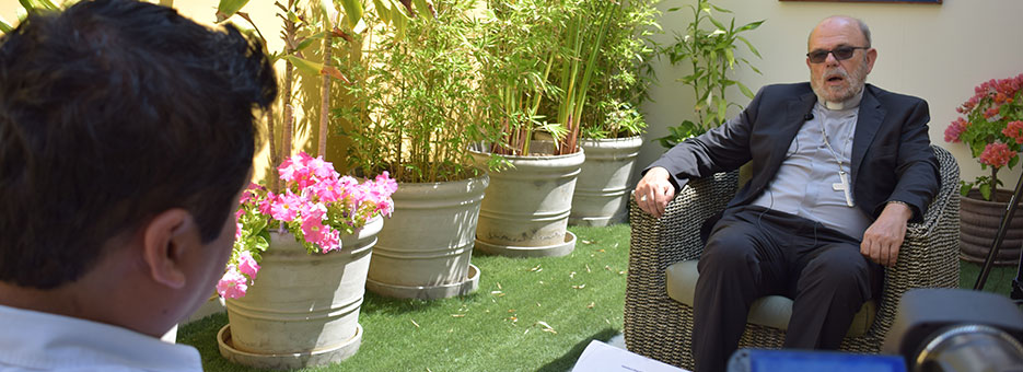 Entrevista a Monseñor José Luis del Palacio