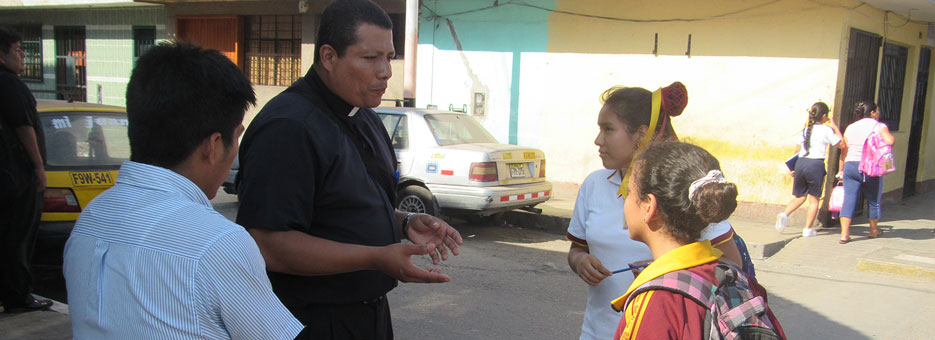 Los seminaristas del Callao y la alegría del anuncio del Evangelio