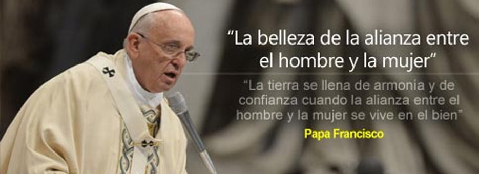 Papa Francisco: La mujer no es “réplica” del hombre y ambos son complementarios