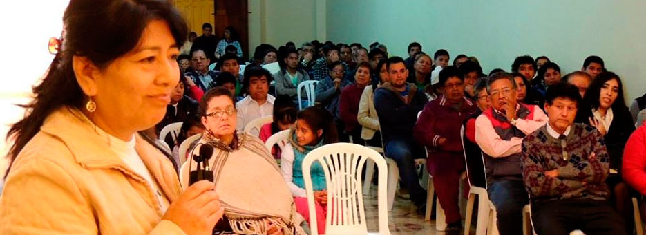 Comunidades de la Parroquia Catedral Matriz se reunieron con el Obispo del Callao