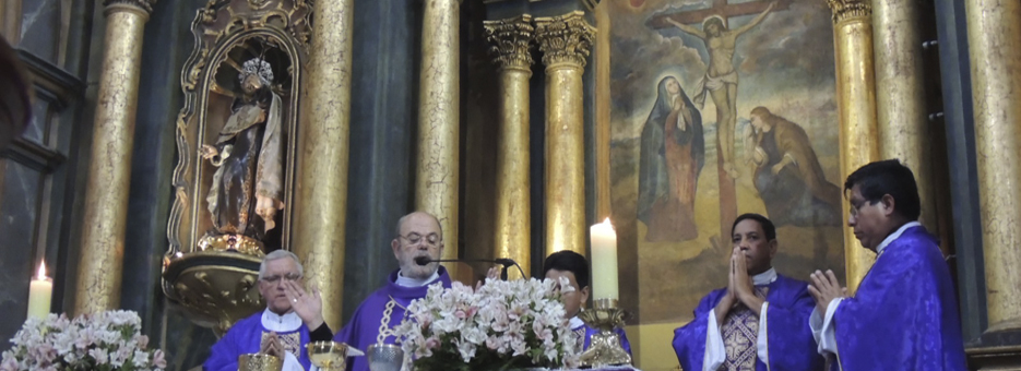 Obispo del Callao presidió Eucaristía en la Iglesia “Las Nazarenas”