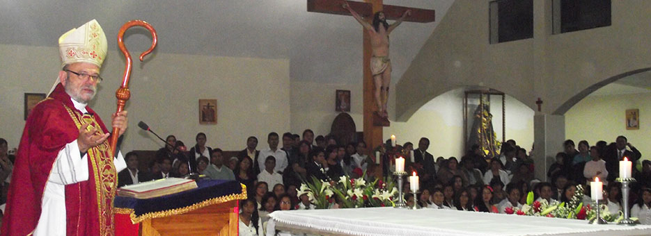 Obispo del Callao realizó visita pastoral a la Parroquia Nuestra  Señora de las Mercedes