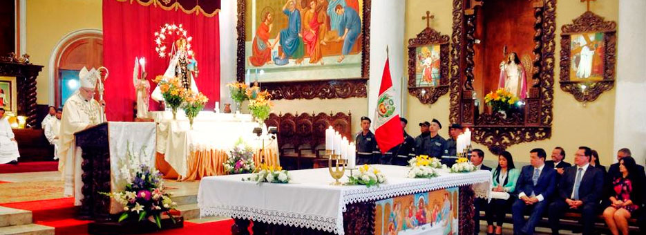Obispo del Callao invocó a autoridades emprender juntos desafíos en bien de los jóvenes, la familia y la educación