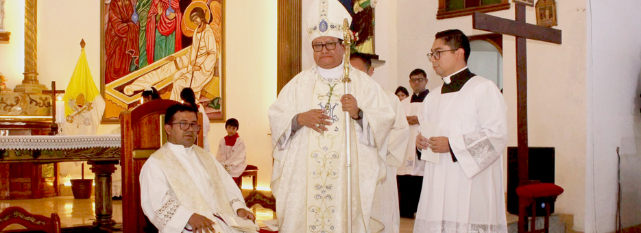 El P. Renan Robles asume como nuevo párroco de Cristo de Pachacamilla