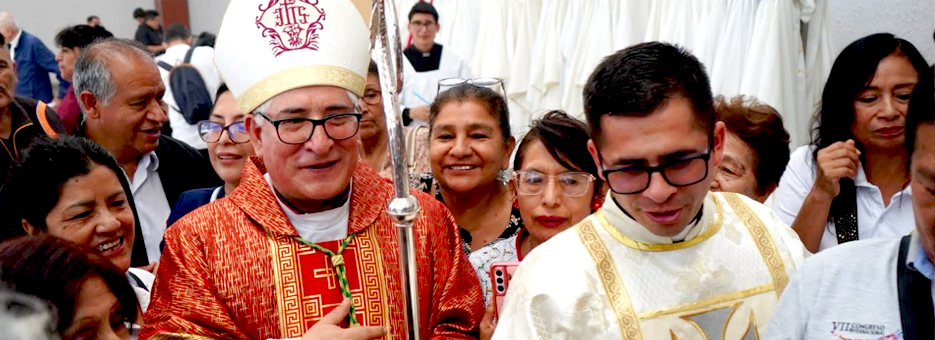 Mons. Luis Alberto Barrera inicia su ministerio como Administrador Apostólico de Huacho