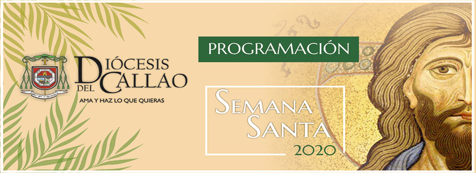 Chalacos se preparan para la Semana Santa 2020
