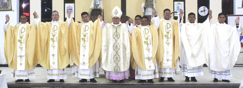 La Diócesis del Callao celebró la Ordenación Sacerdotal de siete nuevos presbíteros