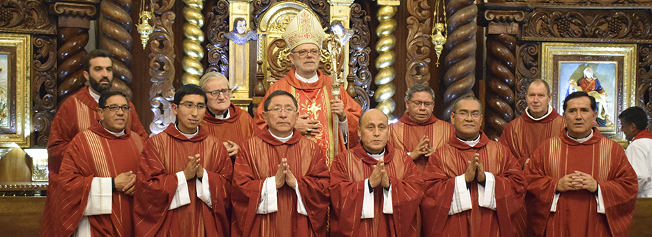 Obispo del Callao ordenó a cuatro nuevos sacerdotes