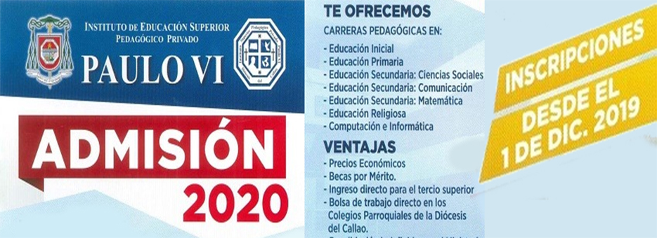I.E.S.P Paulo VI se prepara para el proceso de Admisión 2020