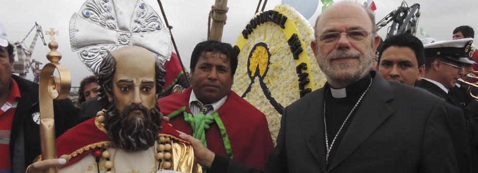 Rinden homenaje a San Pedro en el Callao