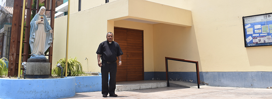 Pbro. Hermes Fuentes toma posesión de  Capilla Santa María de la Reconciliación