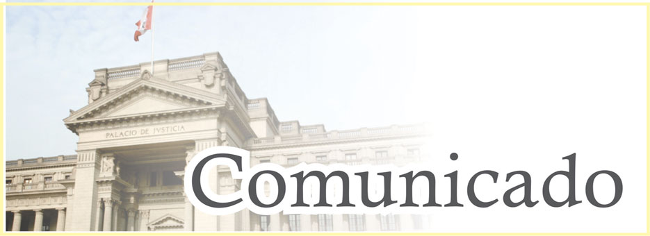 Comunicado de la Corte Superior de Justicia del Callao sobre las recientes denuncias de inseguridad