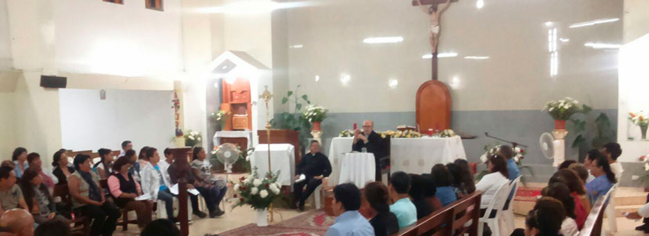 P. Nuestra Señora del Mar acoge visita pastoral del Obispo del Callao