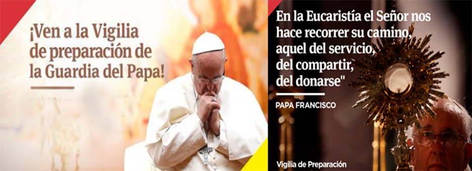 Vigilia juvenil por la próxima visita del Papa Francisco