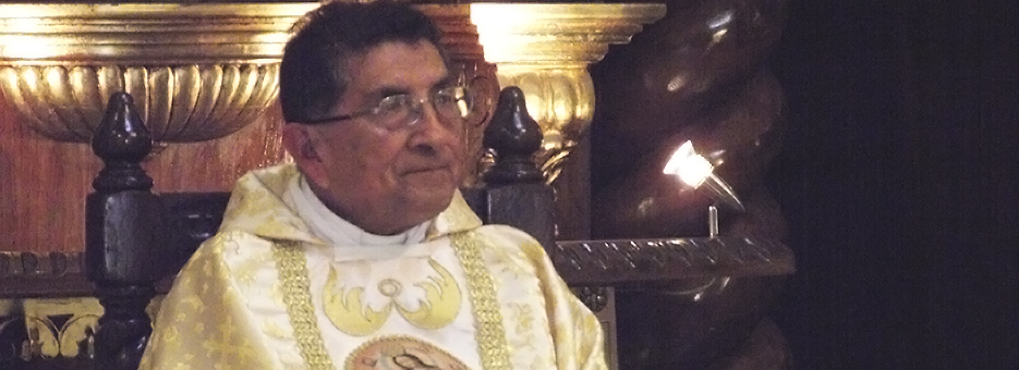 Diócesis del Callao agradece servicios del Padre Alfonso Villalobos como Canciller 