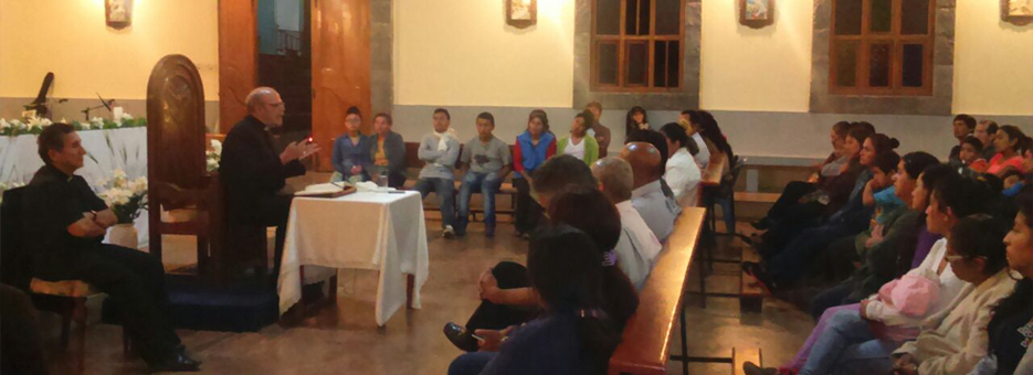 Visita pastoral en la Parroquia San Francisco Solano de Pachacútec