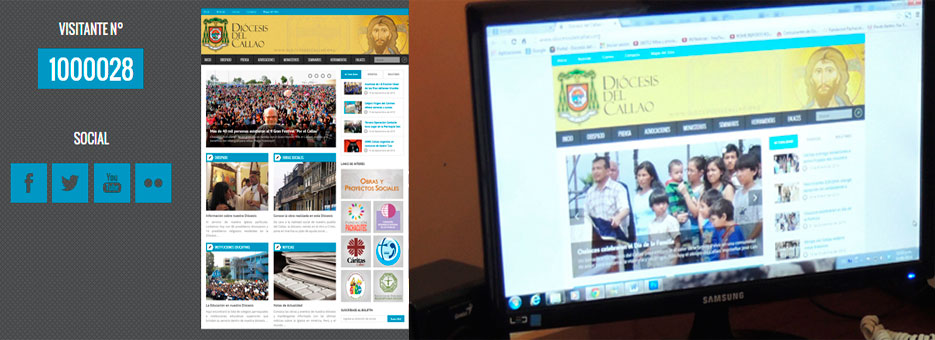 Página web de la Diócesis del Callao supera el millón de visitas