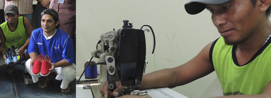 Inauguran taller de zapatería en el Penal Sarita Colonia
