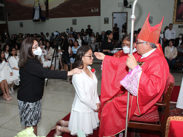 Confirmación Parroquia Santa Ángela Merici 16.03.22