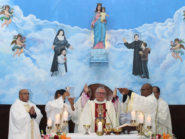 Solemnidad de la Ascensión del Señor en la Parroquia María Auxiliadora 21.05.23