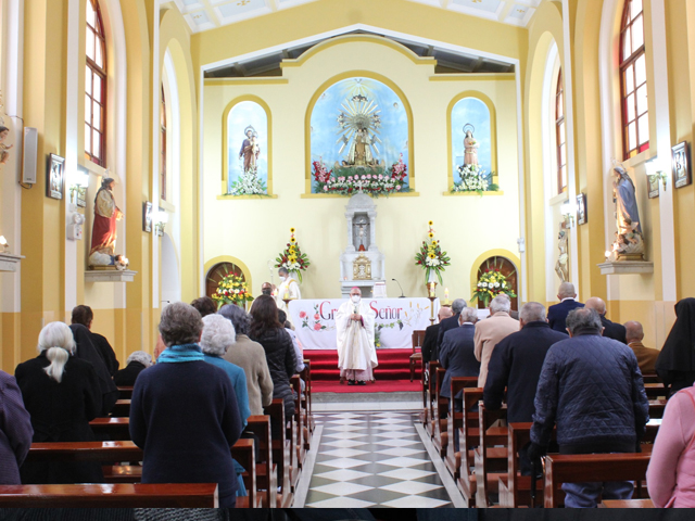 Obispo del Callao visita asilo de ancianos 26.08.22