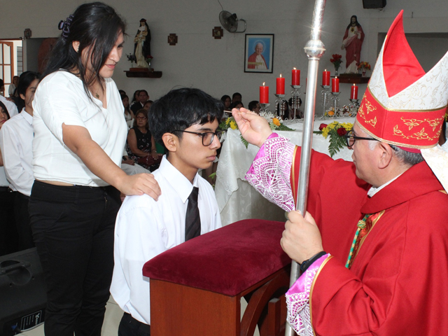 Confirmación Parroquia Santa María Reina 29.01.23